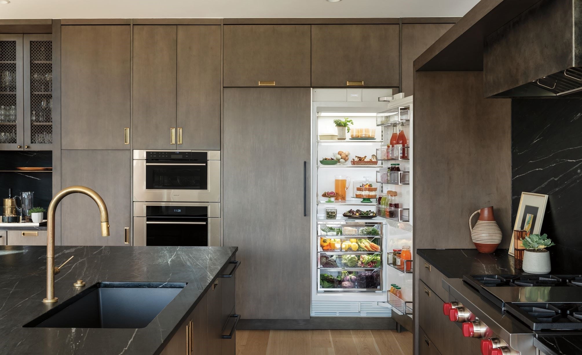 Sub-Zero Ice Maker being repaired